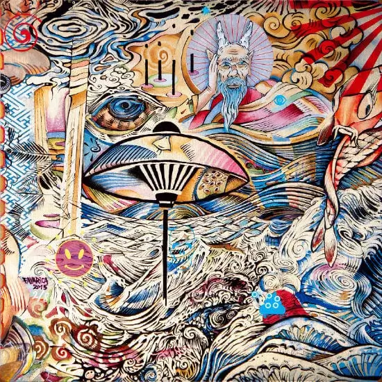 Art digital, œuvre originale, impression numérique sur Dibond
